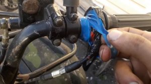 Ручка газа на квадроцикле,