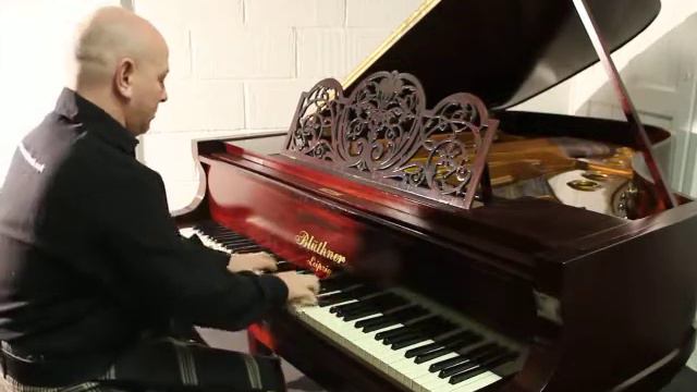 Restored Bluthner Baby Grand Piano By Sherwood Phoenix Pianos смотреть онлайн