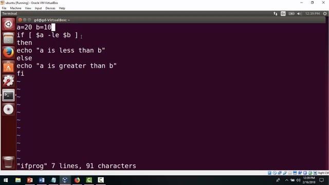 Conditional Statements in Unix with Examples (Tutorial #8 Part A) смотреть онлайн