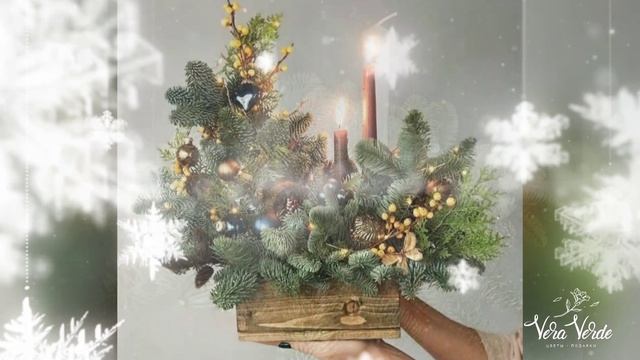 Новогодние композиции от салона VeraVerde смотреть онлайн