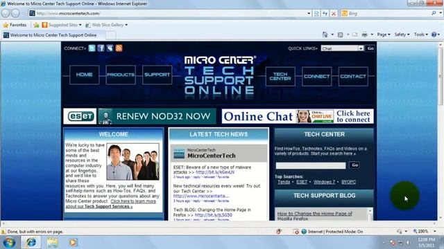 Tech Support: Adjusting Images and Text in Internet Explorer смотреть онлайн