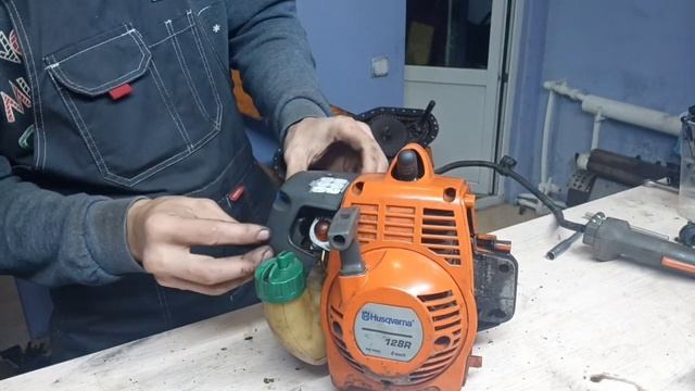 хускварна 128 _ Делаем ремонт. #husqvarna #ремонтинструмента