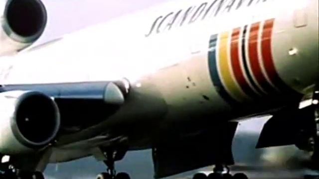 SAS McDonnell Douglas DC-10-30 at Moscow Sheremetyevo International Airport, 1987 смотреть онлайн