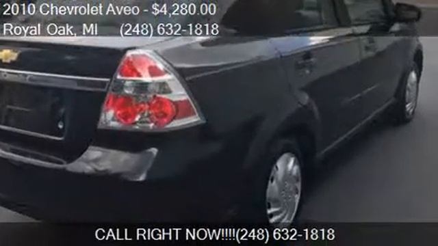 2010 Chevrolet Aveo LS 4dr Sedan for sale in Royal Oak, MI 4 смотреть онлайн