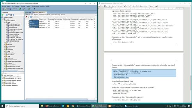 Curso de Oracle: Vistas (create view) смотреть онлайн