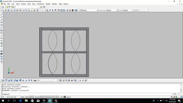 AutoCAD Architecture tutorial class 19 window 3d project 2 смотреть онлайн