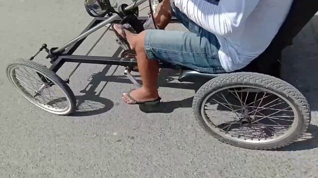 diy bike 4 wheel...made in malabon hulong duhat...(1) смотреть онлайн