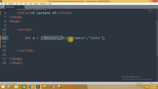JavaScript Array Methods toString, valueOf and fill | JavaScript Course in Urdu #47 смотреть онлайн