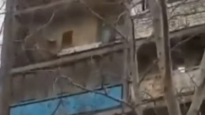 В Братске упал балкон