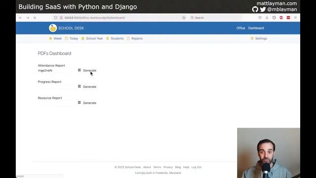 PDF Attendance Report - Building SaaS with Python and Django #131 смотреть онлайн