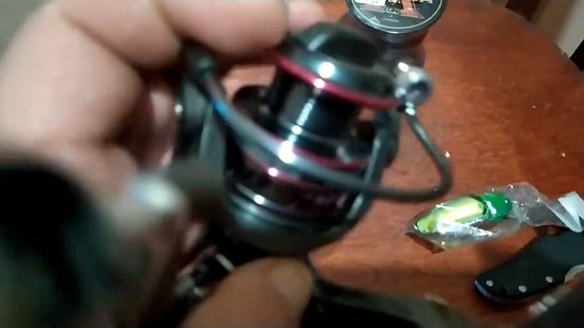 Катушка к удилищу китайскому все таки доставлена / китайцы че только ни напридумают / черная пятниц смотреть онлайн