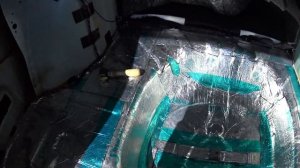 Lada Granta - шумоизоляция багажника и дверей