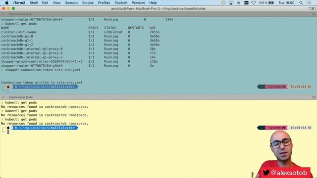 Deploying a CockroachDB cluster into Kubernetes multi cluster смотреть онлайн