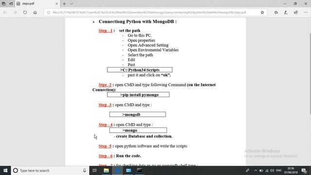 Python with MongoDB смотреть онлайн