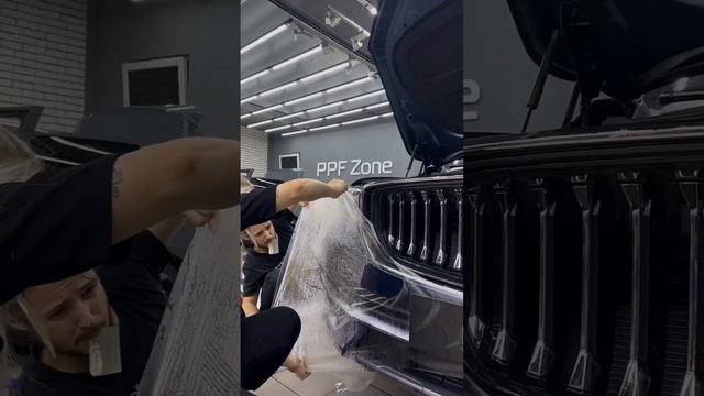 Оклейка авто в матовый полиуретан/Geely Monjaro/Джили Монджаро смотреть онлайн