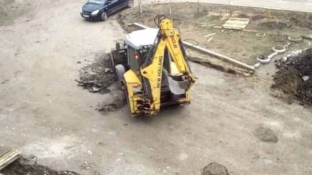 Трактор. Экскаватор. Строительная техника для детей!!! смотреть онлайн