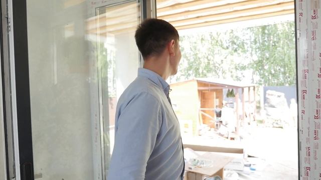 Дом 180 кв м, штукатурка, второй свет, большие окна- все тренды в одном доме! смотреть онлайн