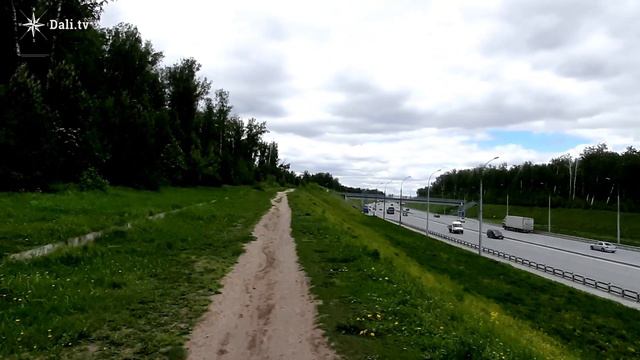 Парк "Бугринская роща". "Бугринский" мост. Новосибирск. 28 май. смотреть онлайн