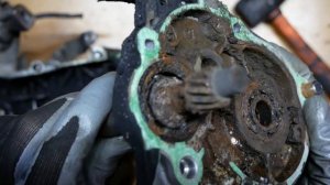 Разборка .Ремонт редуктора Хонда дио