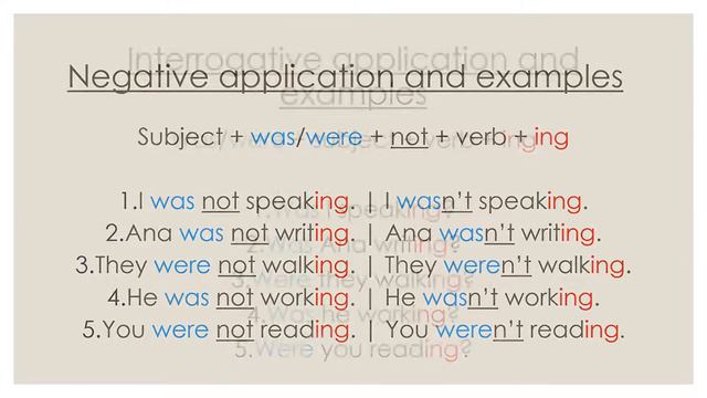 Past continuous tense A lesson by Aleksandar Mitic смотреть онлайн