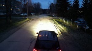 установленные ПТФ AoZoom, на Toyota Sienta