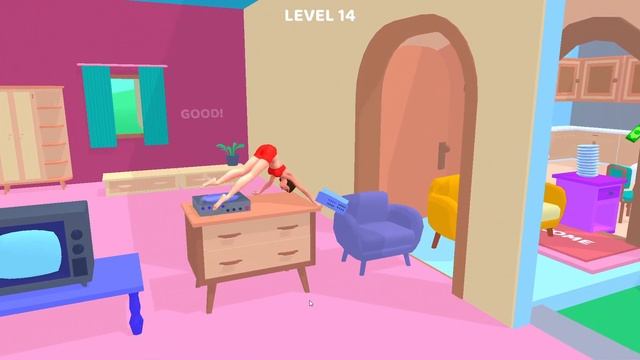 Girl Jump Over or She Fall Down | Ragdoll Physics смотреть онлайн