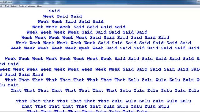 How to Create an Alphabet Shapes in Python using Nested Loops смотреть онлайн