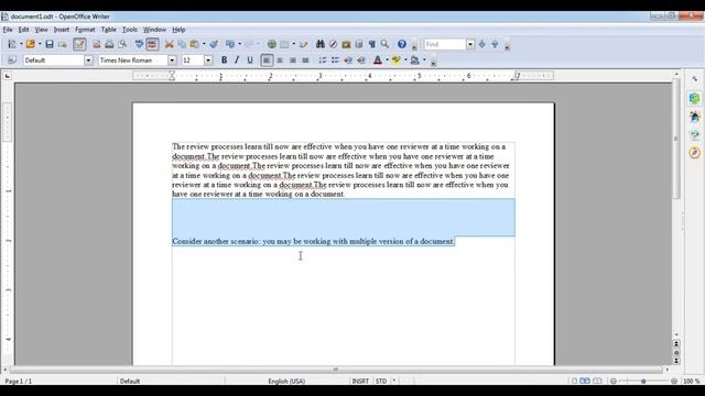 How To Merge And Compare Document In OpenOffice Writer | Word Processor | 12th Class Part - 7 Hindi