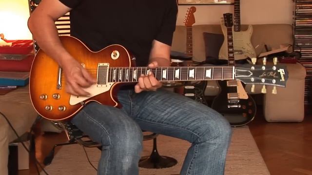 2007 Gibson '60 Les Paul Custom Shop VOS Flametop Reissue смотреть онлайн