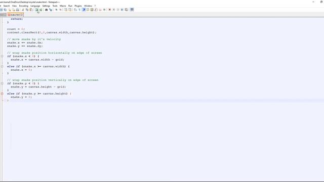 Java Script Snake Game смотреть онлайн
