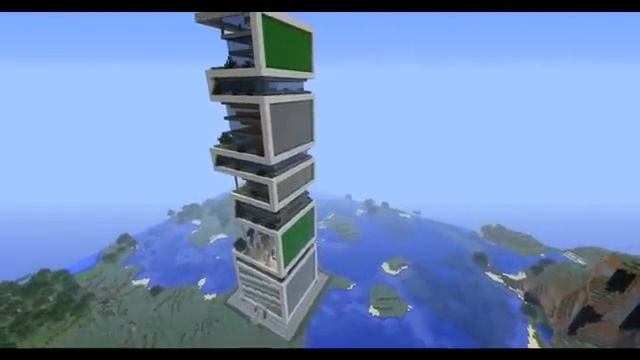 Эпический жилой комплекс minecraft смотреть онлайн