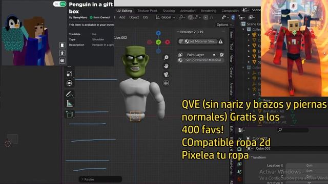 Roblox UGC in Blender Free bundle ? #robloxfreeitems #robloxugc смотреть онлайн