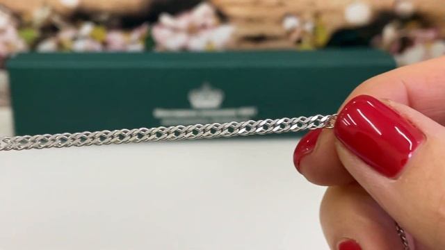 Серебряная цепь Ромб двойной смотреть онлайн