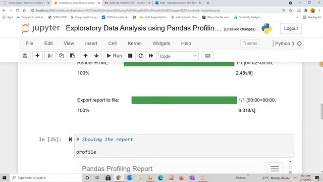 Exploratory Data Analysis using Pandas Profiling in Jupyter Notebook Updated смотреть онлайн