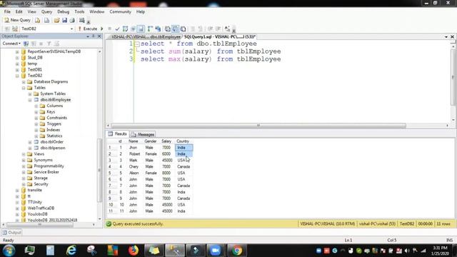 SQL Server | Group by clause смотреть онлайн