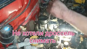 Nissan Cub AZ10 замена прокладки ГБЦ НЕ СНИМАЯ ЦЕПЬ