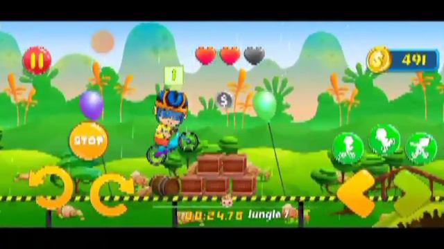 Vlad and Niki new Jungle 7 level in bmx bike racer game #game #gaming #niki #vlad смотреть онлайн