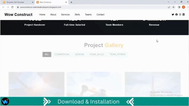 Blogger Business Template: Convert your blog into professional website [Business blogger template] смотреть онлайн