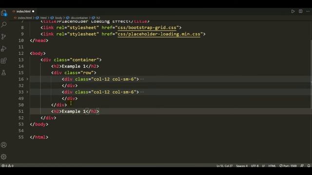 How to create placeholder while loading like Facebook,LinkedIn using HTML and CSS смотреть онлайн