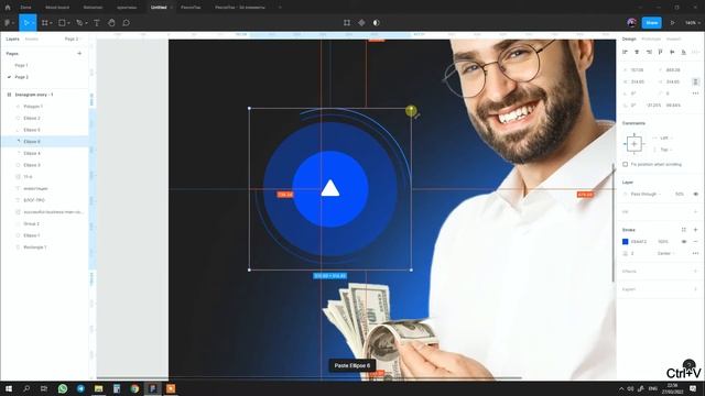 Делаем креатив для Таргета в Figma / 5 урок смотреть онлайн