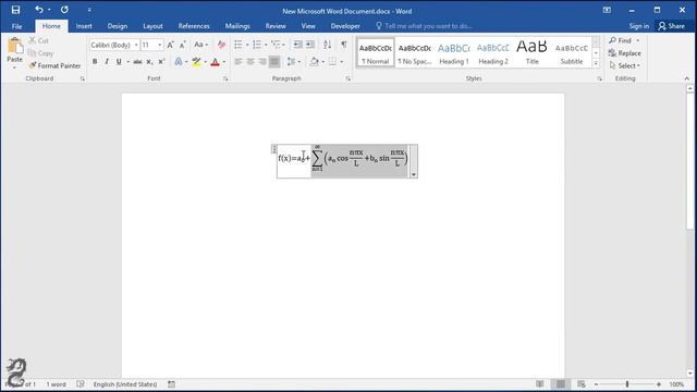 How to change the default font in Equation Editor in Word смотреть онлайн
