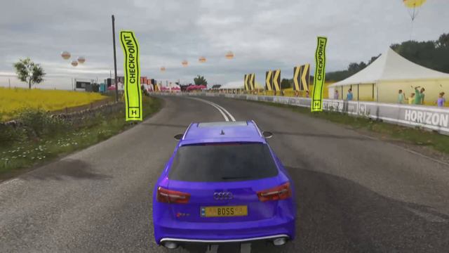 Forza horizon 4 Audi RS6 Avant 1200 hp смотреть онлайн