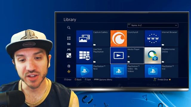 How to PLAY MUSIC on PS4 while PLAYING GAMES (PS4 Media Player Tutorial) смотреть онлайн