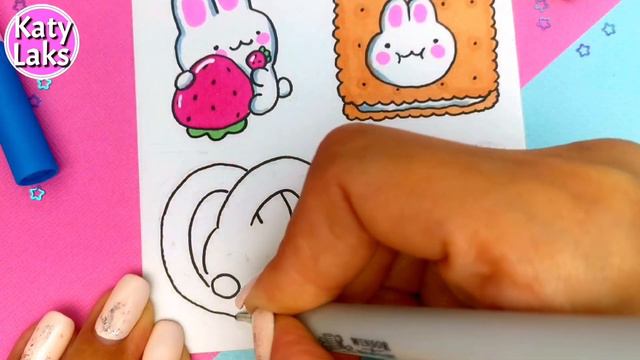 🔥How To Make Stickers At Home/💖Kawaii STICKERS
