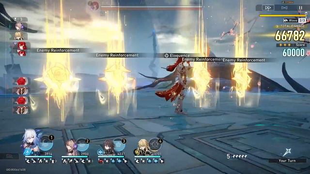 E0S1 Black Swan x Kafka & E6 Herta x Jingliu | Pure Fiction Floor 4 3 Stars | Honkai: Star Rail 2.0 смотреть онлайн
