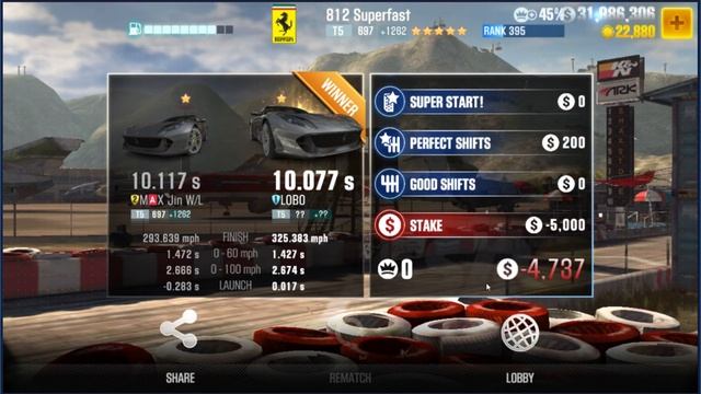 CSR2 Ferrari 812 Superfast Stage 5 only dyno beating setup and tune смотреть онлайн