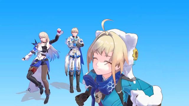Chipi Chipi Chapa Chapa Landau Family [Honkai Star Rail MMD] смотреть онлайн