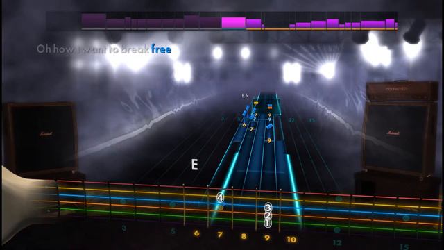 🎸Queen - I Want To Break Free | E Standard | Rocksmith 2014 Guitar Tabs смотреть онлайн
