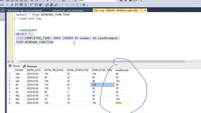 SQL Window Function - Part 2 | Lead | Lag | Live Session | Day 12 смотреть онлайн