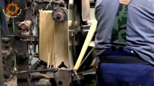 Как делают деревянную черепицу - гонт